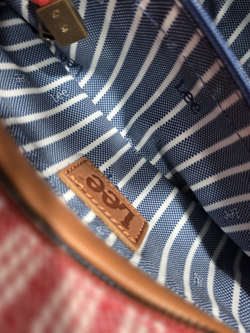 Montana West Lee Stripe Collection Small Tote/Crossbody Purse Country Nautical - Picture 7 of 8